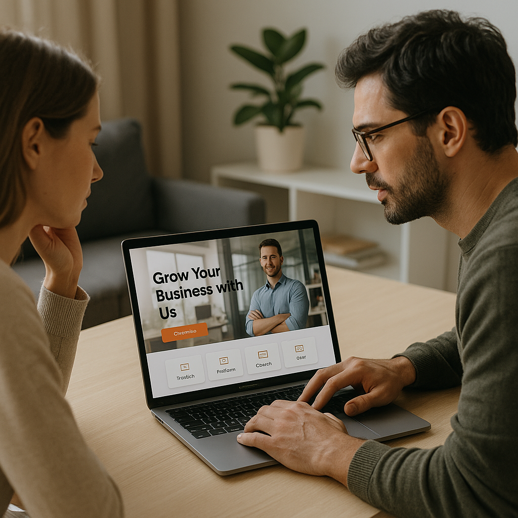 Landing Page Autogestionable